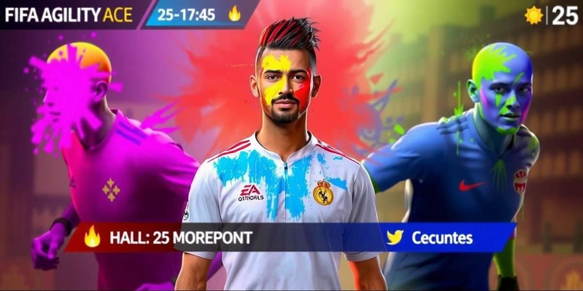 FIFA Mobile Agility Ace Holi Event FIFA Mobile Agility Ace Holi event showing players with colored powder effects and special Indian-themed rewards